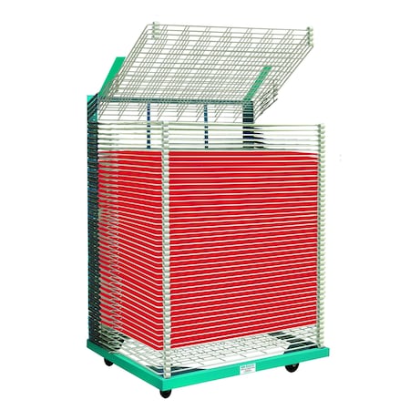 Saturn Rack AWT RACK-IT HEAVY CONSTUCTION, DRYING RACK, 31 x 48 in. Shelf Size, 50 Shelves DR-48-50